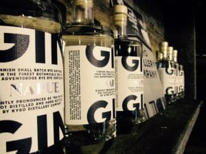 Finnische Gin-Bar